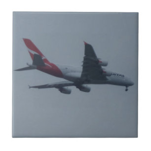 Kleinflugzeug (4,25" x 4,25") Keramik Foto Tile Fliese