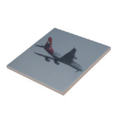 Kleinflugzeug (4,25" x 4,25") Keramik Foto Tile Fliese (Seite)
