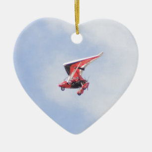 Kleinflugzeug Keramikornament