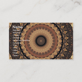 Kleingeld-Kaleidoskop Visitenkarte