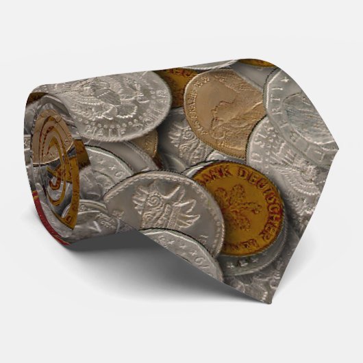 Kleingeld-Krawatte Krawatte (Gerollt)