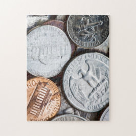 Kleingeld-Puzzlespiel Puzzle