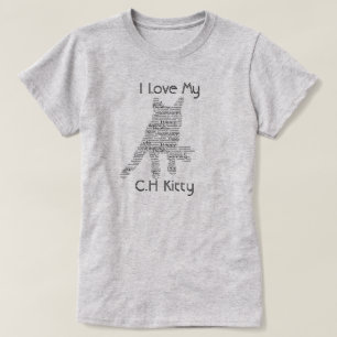 Kleinhirnhypoplasie-Katzen-Bewusstsein T-Shirt