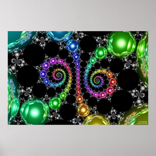 Kleinian Double 1/15 Cusp Group Poster (Vorne)