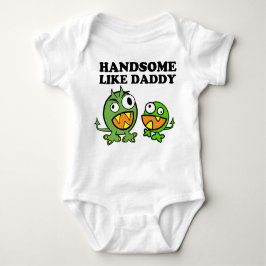 Kleiniges wie Daddy T-Shirt Baby Strampler