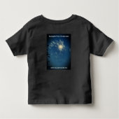 Kleinkind Black SQ Georgetown Total Eclipse T-Shir Kleinkind T-shirt (Rückseite)