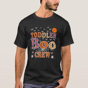 Kleinkind Boo Crew Witziges Halloween Tageslehrer T-Shirt