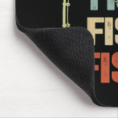 Kleinkind Boy Hier-Funny Fishing Buddy B Fishe Mousepad (Ecke)
