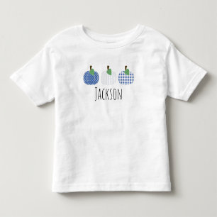 Kleinkind Boys Blue Pumpkin Trio T - Shirt