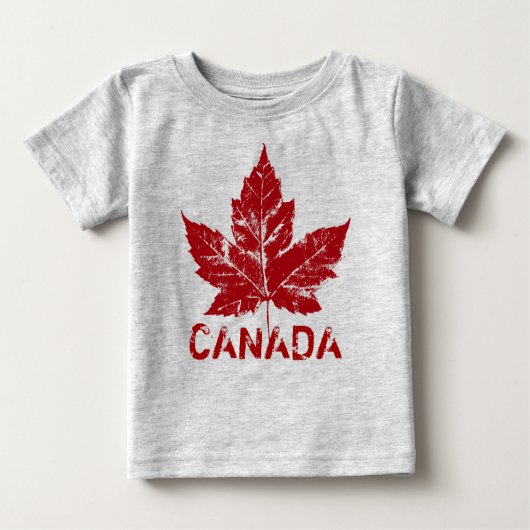 Kleinkind Cool Kanada T - Shirt Retro Souvenir (Vorderseite)