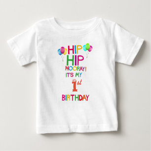 Kleinkind Custom Happy Birthday Party Baby T-shirt