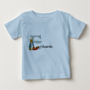 Kleinkind des Beatrix-Töpfer-Buchstabe-E u. Baby T-shirt