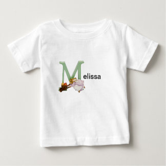 Kleinkind des Beatrix-Töpfer-Buchstabe-M u. Baby T-shirt