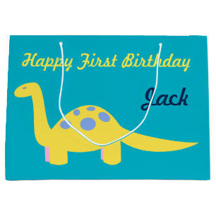 Kleinkind-Dinosaurier-Geschenk-Tasche Große Geschenktüte