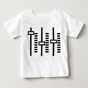 Kleinkind DJ-Diskjockeybaby Baby T-shirt