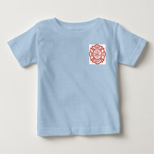 Kleinkind-Feuerwehr-Shirt Baby T-shirt (Vorderseite)