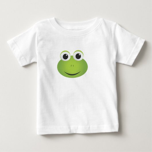 Kleinkind Frosch Shirt (Vorderseite)