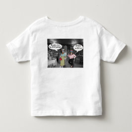Kleinkind glücklich Geburtstagskuh und Jackass T-shirt