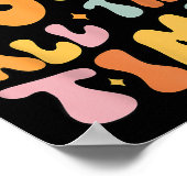 Kleinkind God ist die ganze Zeit gut Christlich Poster (Ecke)