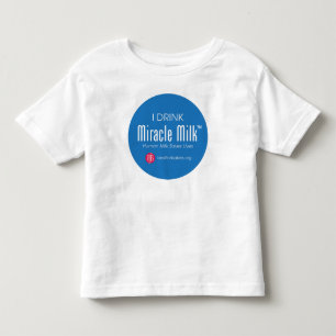 Kleinkind "ich trinke Wunder-Milch " T-shirt