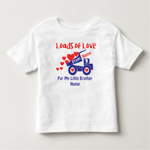 Kleinkind-Jersey-T - Shirt - LKW "Liebe"