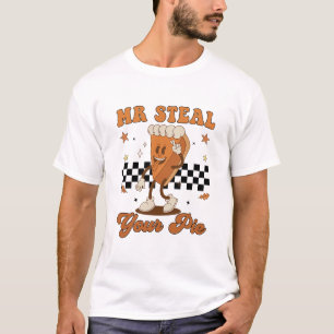 Kleinkind Junge Thanksgiving Herr Stiehl Dein Pie T-Shirt