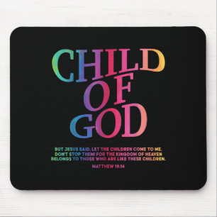 Kleinkind Kind Gottes Christlicher Jesus Sohn Son Mousepad
