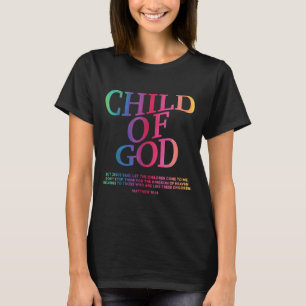 Kleinkind Kind Gottes Christlicher Jesus Sohn Son T-Shirt