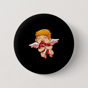 Kleinkind Kinder 6 7 Meme Six Seven Cupid Valentin Button