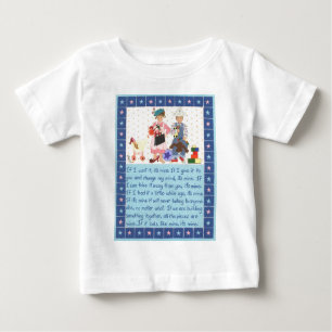 Kleinkind-Kredo Baby T-shirt