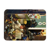 Kleinkind leert Handtaschen Magnet (Horizontal)