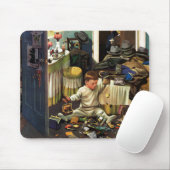Kleinkind leert Handtaschen Mousepad (Mit Mouse)
