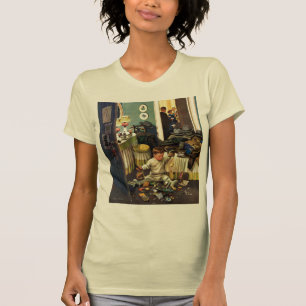 Kleinkind leert Handtaschen T-Shirt