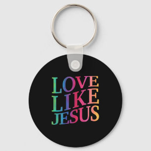 Kleinkind Liebe wie Jesus Christlich Gott Sohn Sch Schlüsselanhänger