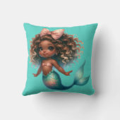 "Kleinkind Mermaid Delight" Kissen (Rückseite)