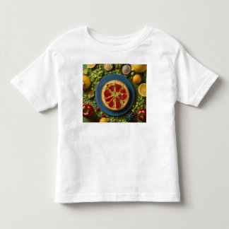 Kleinkind mit Nahrung T-shirt
