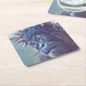 Kleinkind Rechteckiger Pappuntersetzer (angewinkelt)