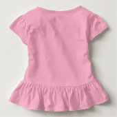 kleinkind rüschen-t-shirt baby t-shirt (Rückseite)