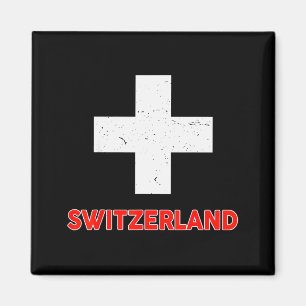 Kleinkind Schweizer-Shirt Schweiz Flagge Baby Kind Magnet
