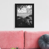 Kleinkind Spaß Leinwanddruck (Insitu (Wohnzimmer))