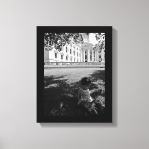 Kleinkind Spaß Leinwanddruck