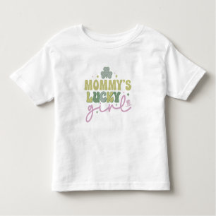 Kleinkind St. Patrick T - Shirt - "Mama's Lucky Gi