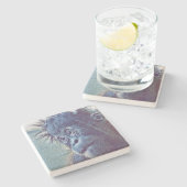 Kleinkind Steinuntersetzer (Seitenansicht)