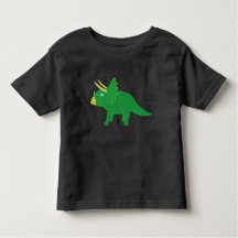 Kleinkind-T - Shirt mit Cartoon-Triceratops