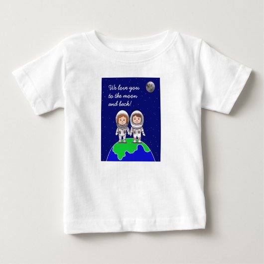 Kleinkind T-Shirt mit Mama und Vater von Jo Images (Vorderseite)