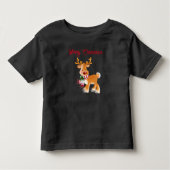 Kleinkind T - Shirts Holiday Rudolph (Vorderseite)