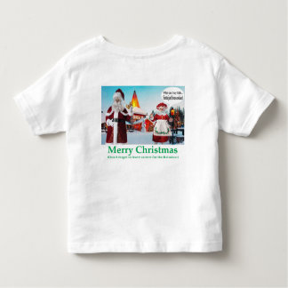 Kleinkind-Tee. Frohe Weihnachten. Kleinkind T-shirt