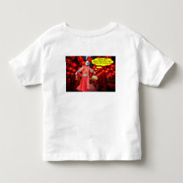 Kleinkind-Tee. Happy Chinese New Year. Panda/man Kleinkind T-shirt