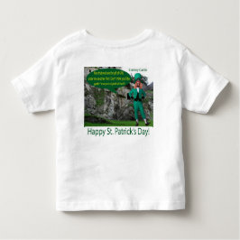Kleinkind-Tee. Happy St. Patrick's Day. Irish sett Kleinkind T-shirt