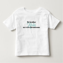 Kleinkind Tshirt "Mein Bruder rockt